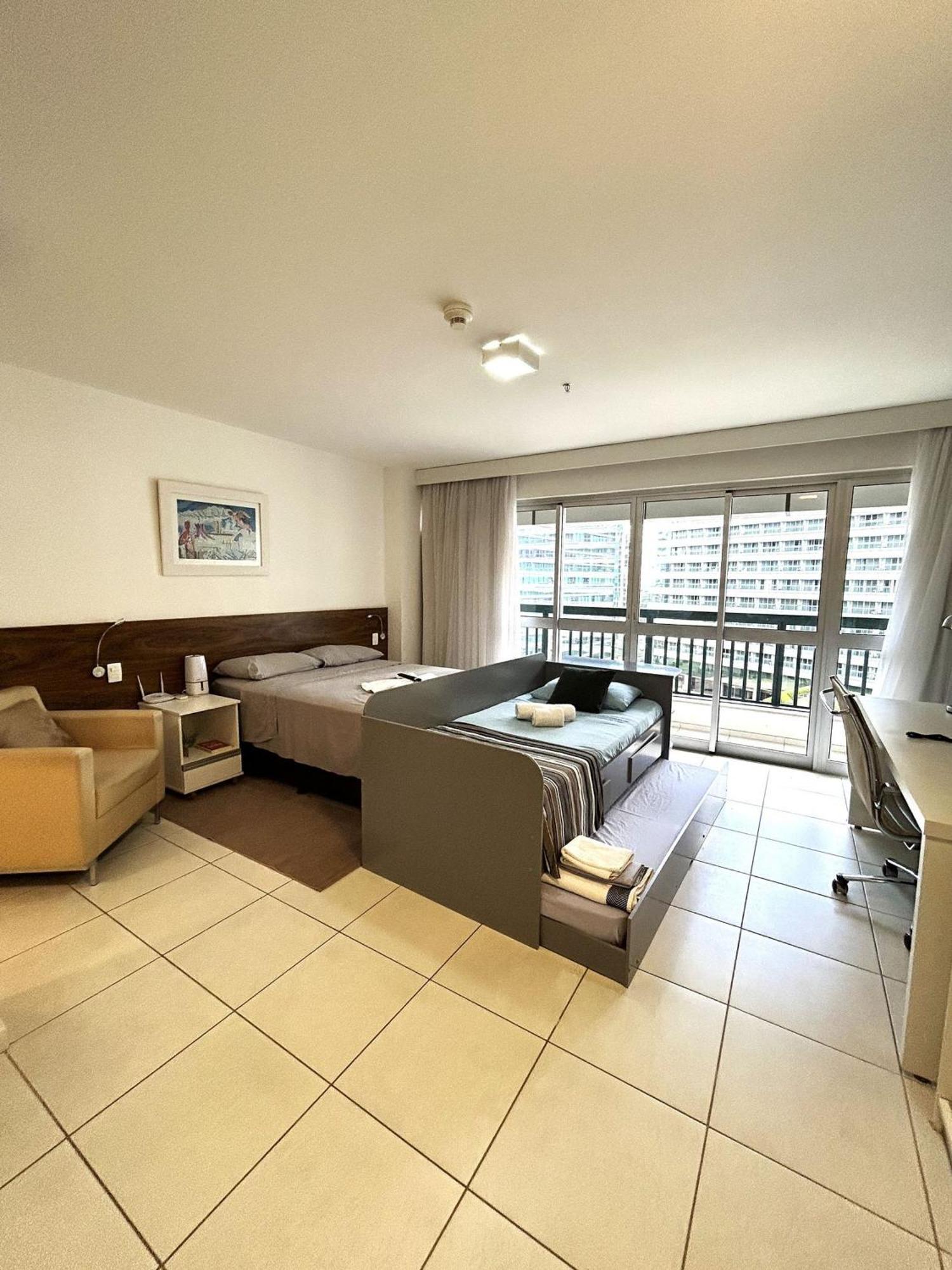 F616 Fj Flat Com Wi-fi Exclusivo Em Regiao Apartment *